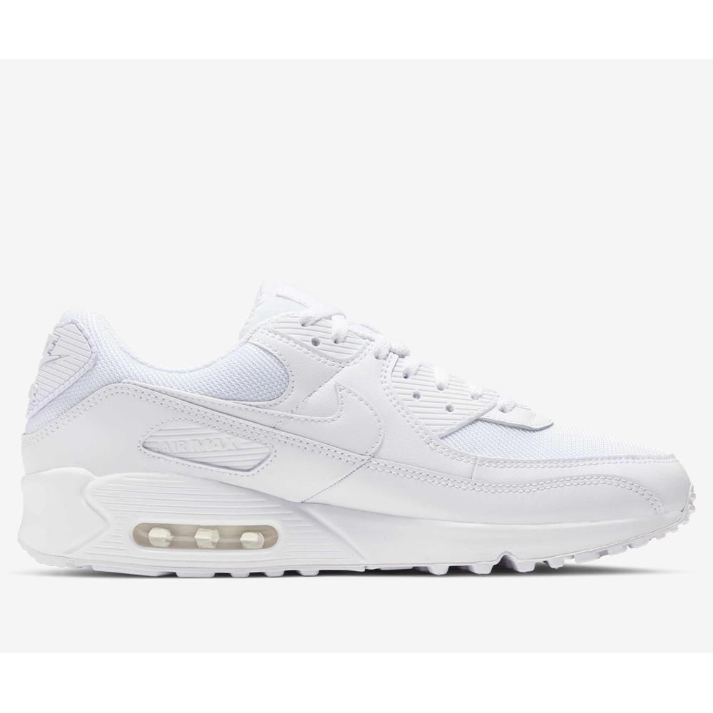 Mens Size 14- Nike Air Max 90 Triple White Shoes Sneakers CN8490 100 NEW